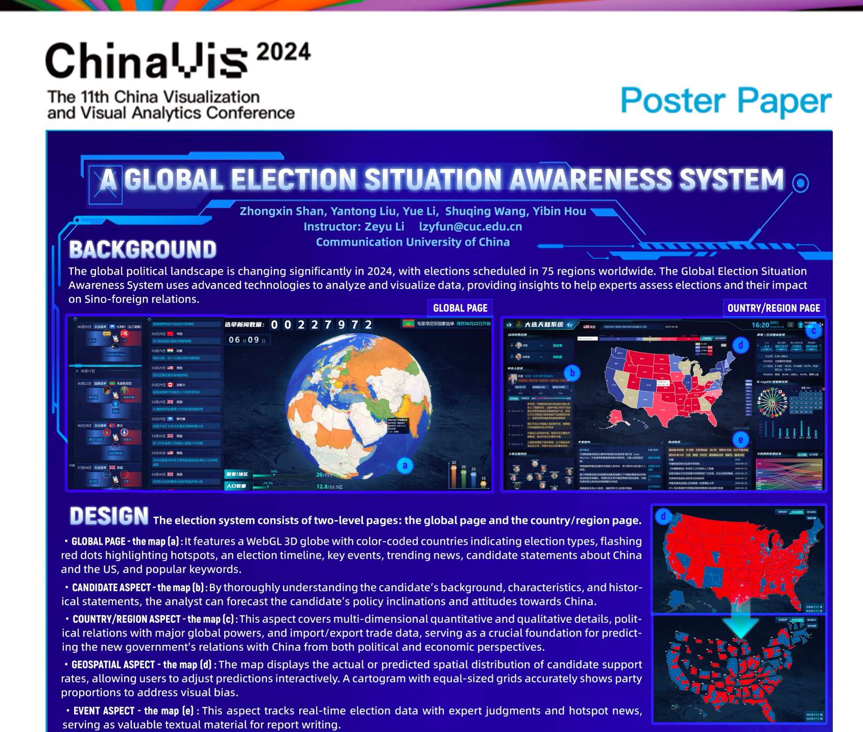A Global Election Situation Awareness System